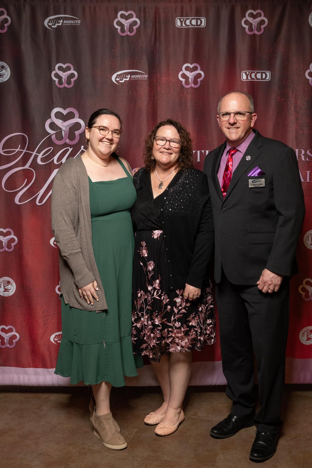 Hearts United Attendees pose