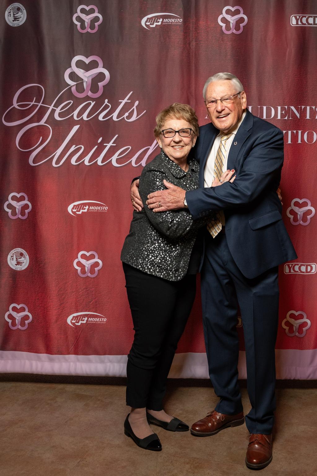 Hearts United Attendees pose