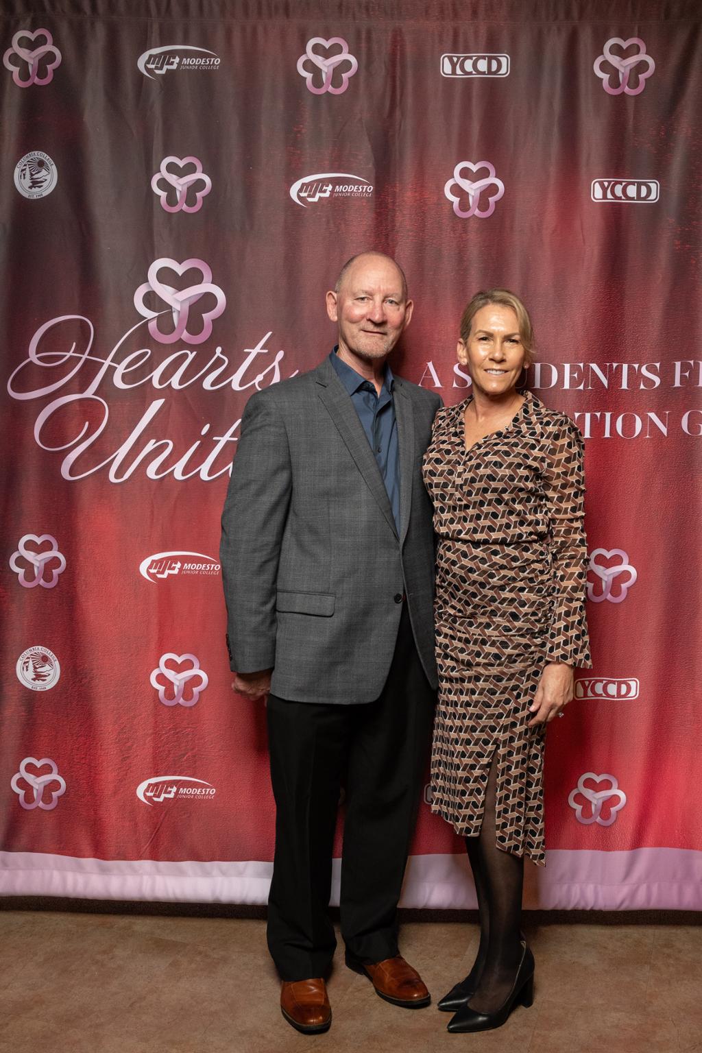 Hearts United Attendees pose