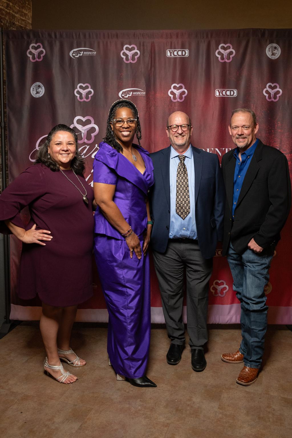 Hearts United Attendees pose